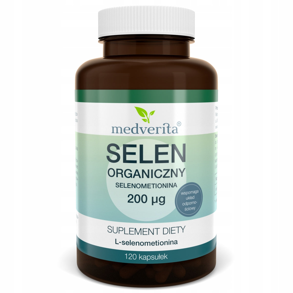 Medverita Organic Selenium L-Selenomethionine 200 µg 120 kaps.