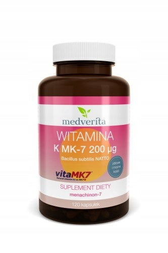 Medverita Vitamin K2 MK-7 VitaMk7 200mcg 120 kaps