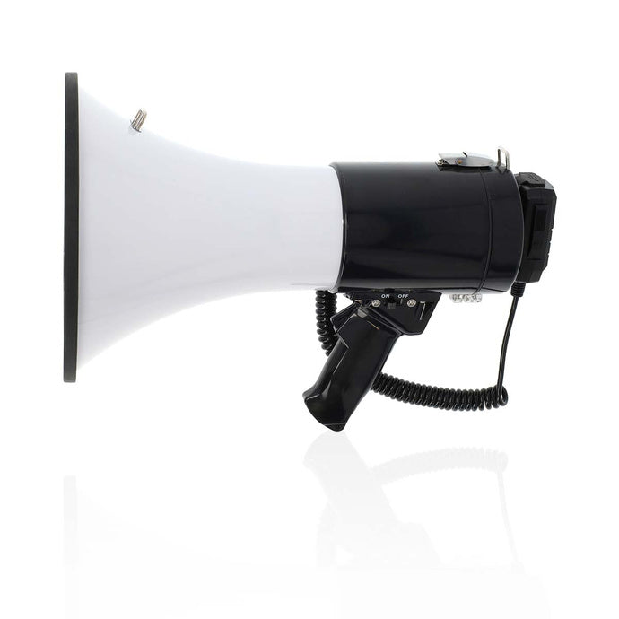 Megaphone Nedis 1500m Recording 120dB Black/White