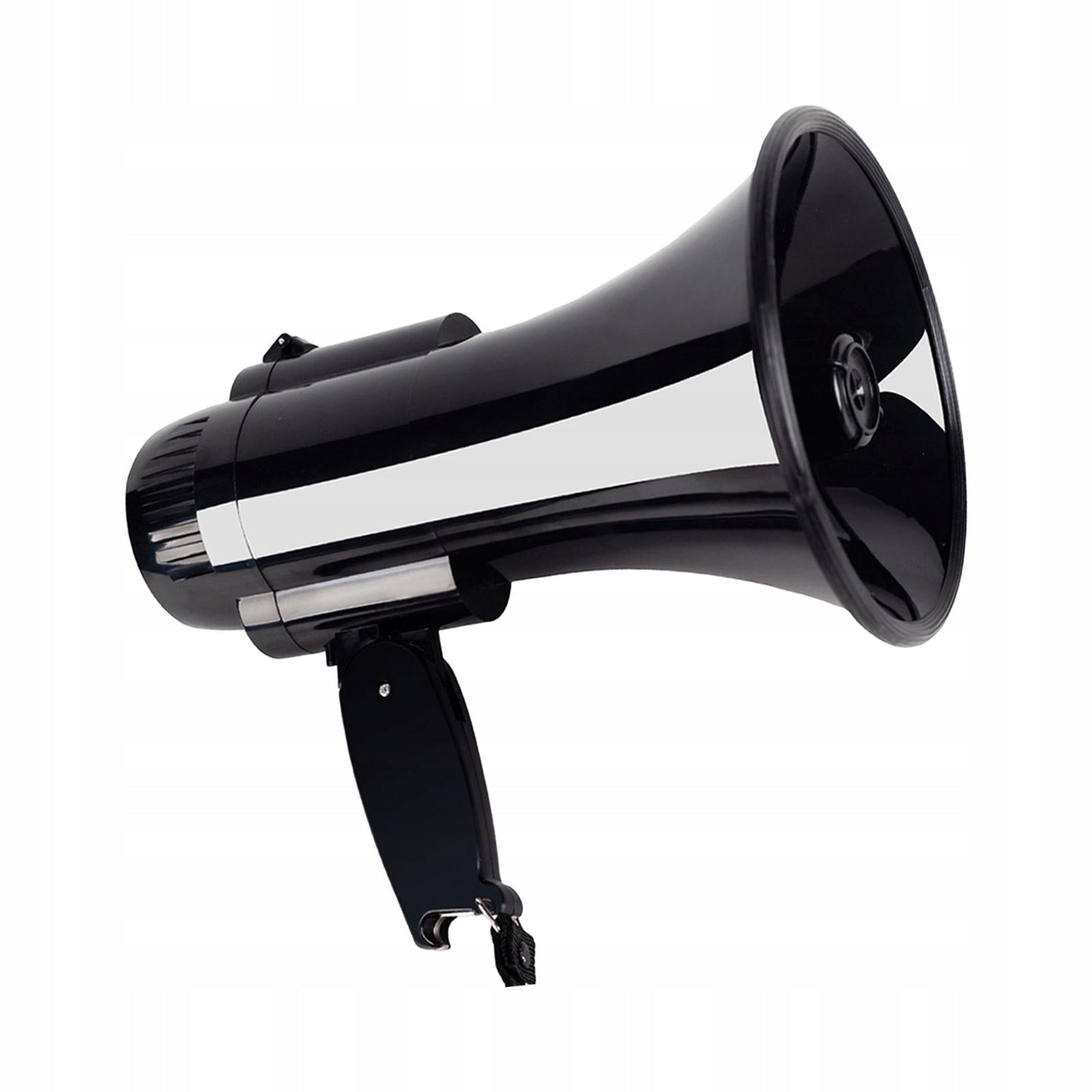 Megaphone Speaker Easy to Install with Siren Gift Handheld Practical Black Brand no brand