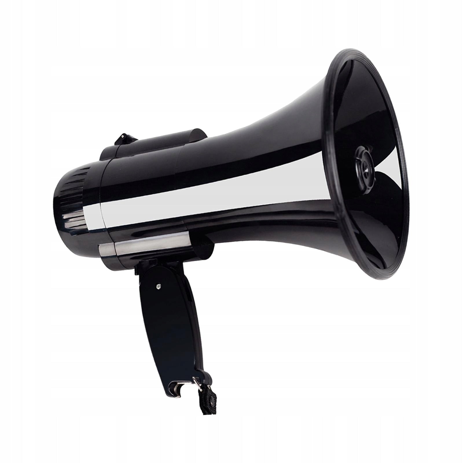 Megaphone Speaker Easy to Install with Siren Gift Handheld Practical Black