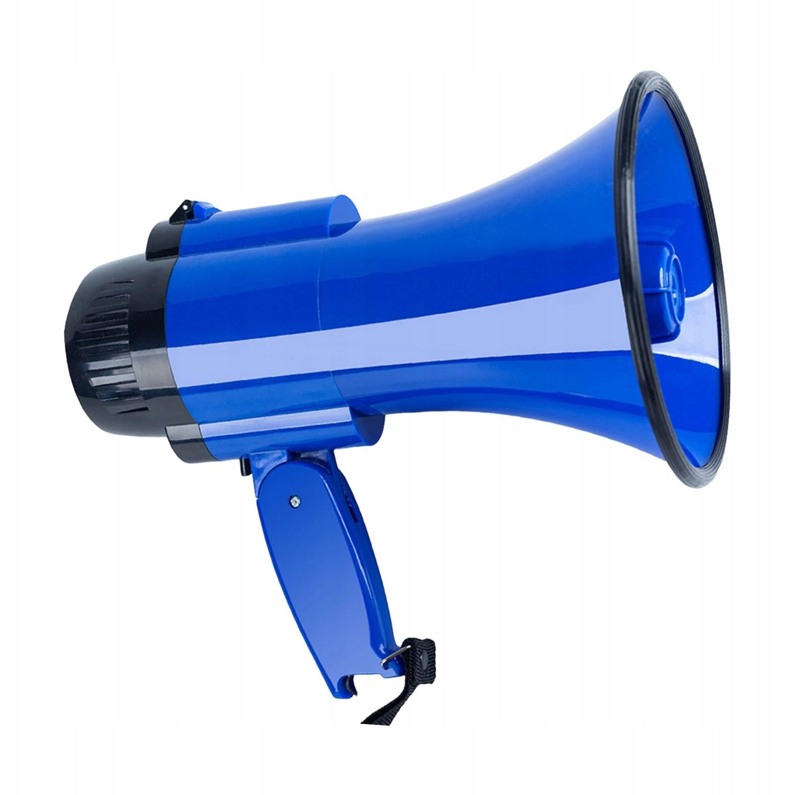 Megaphone Speaker Easy to Install with Siren Gift Handheld Practical Blue Packaging status original