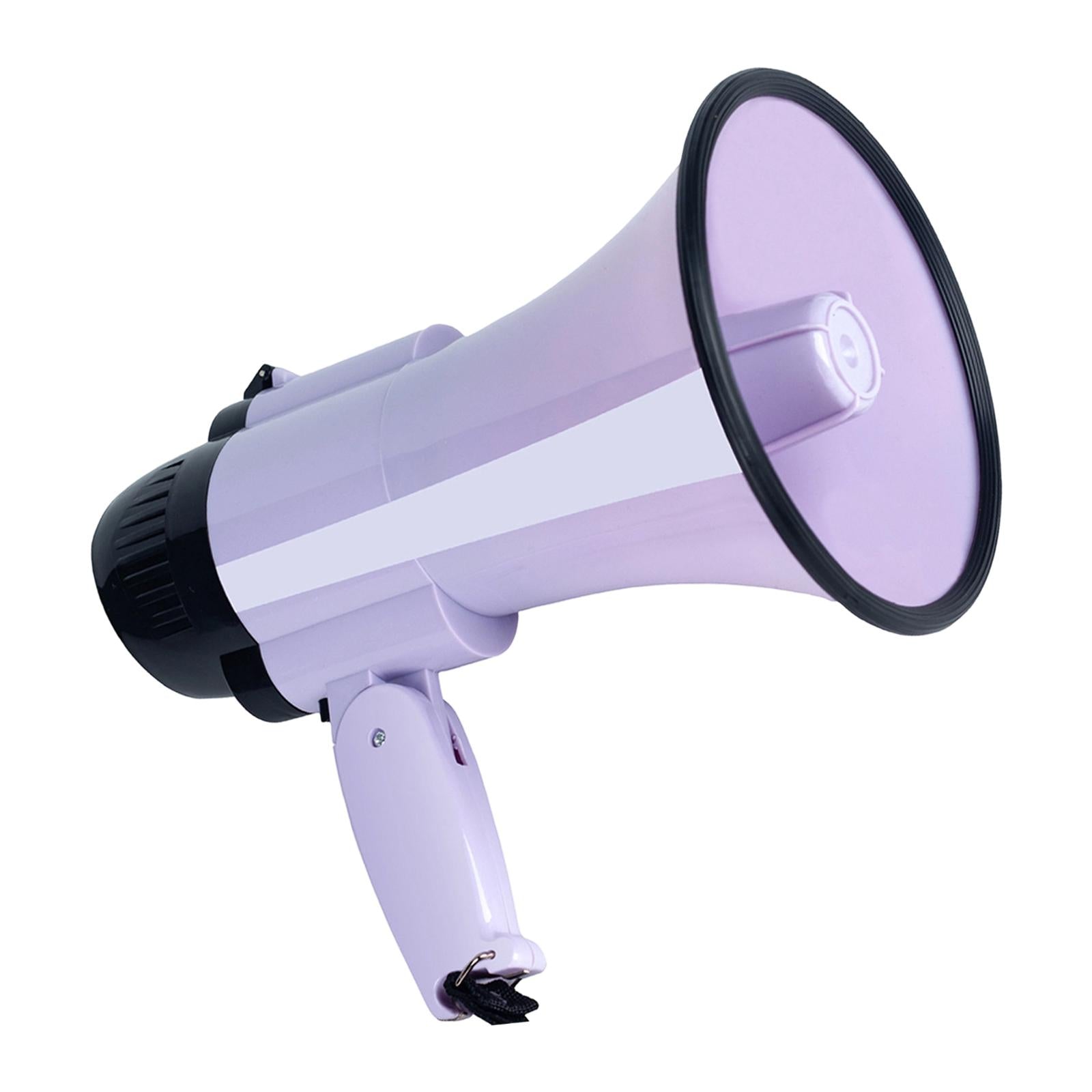 Megaphone Speaker Easy to Install with Siren Gift Handheld Practical Purple Brand no brand