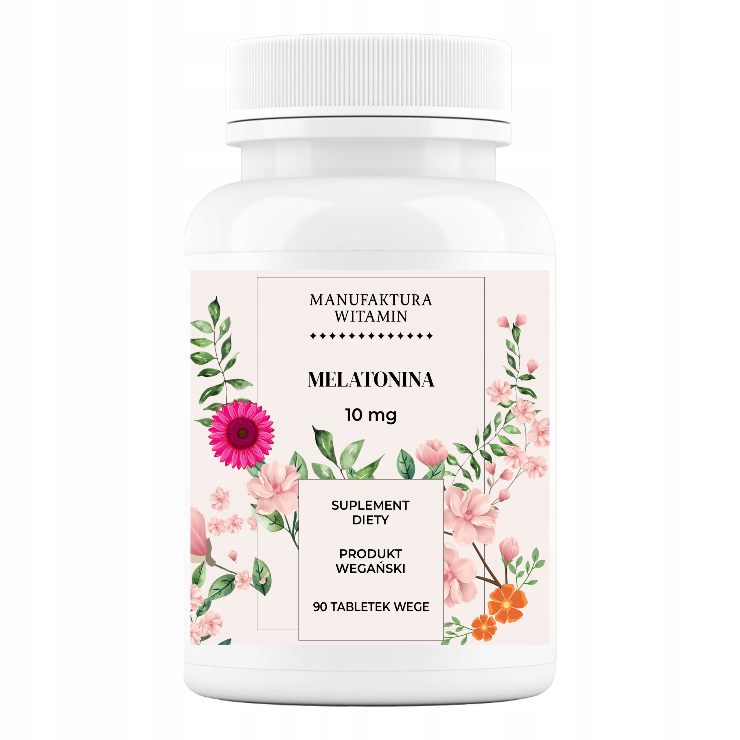 Melatonin 10 mg 90 tablets vegetarian RAPID SLEEP PEACEFUL NIGHT