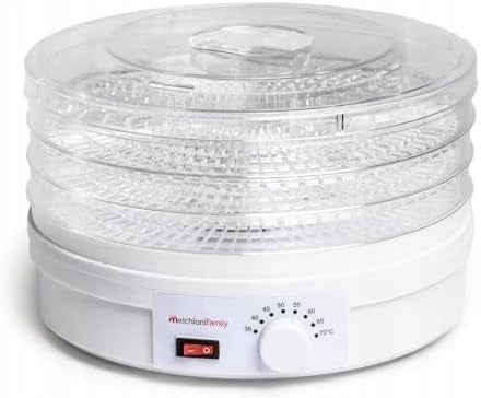 Melchioni electric dryer 5 shelves 250W 40-70C white Brand Melchioni