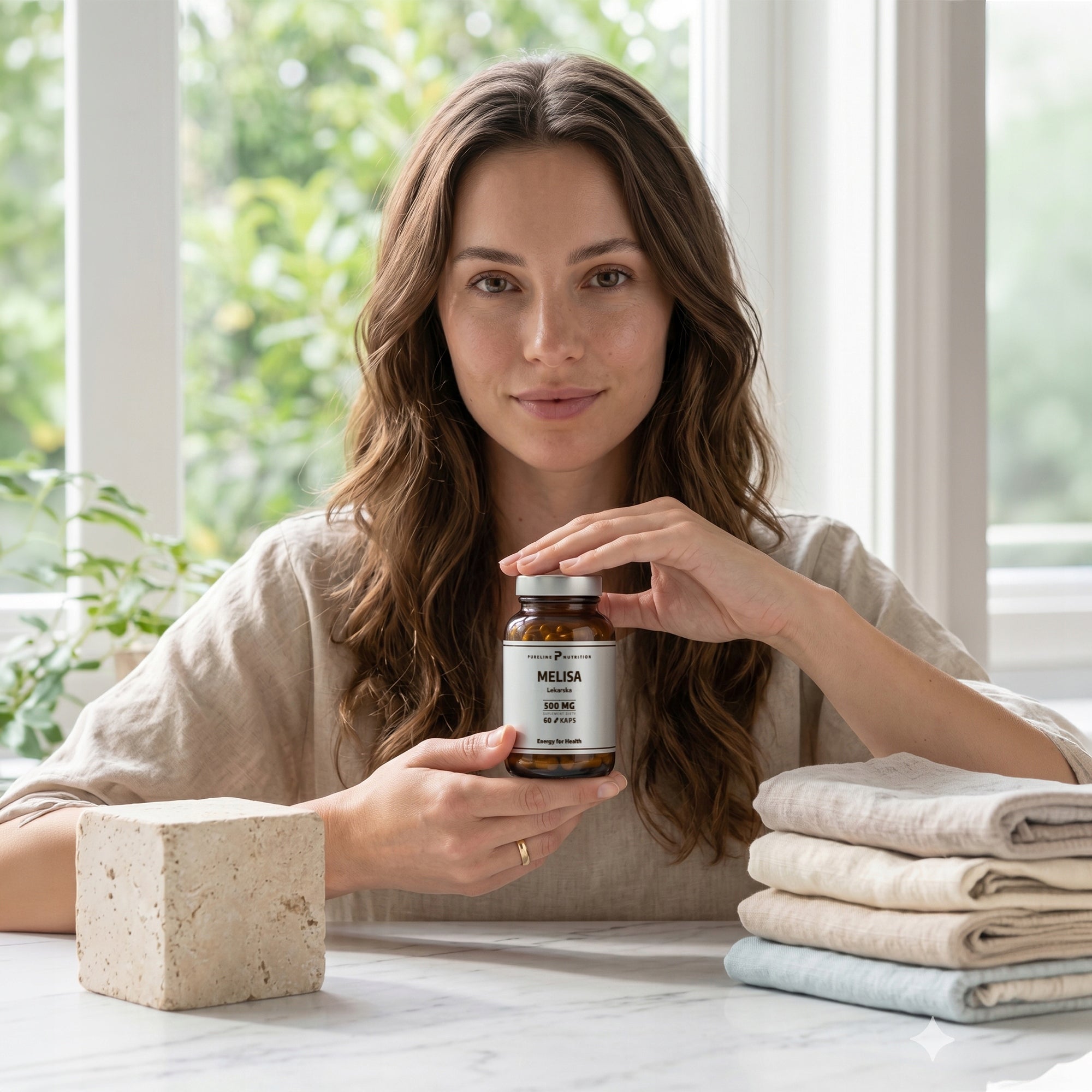 Melissa 500 mg 60 capsules - Nerve stress Sleep Manufacturer code melisa lekarska 500 mg