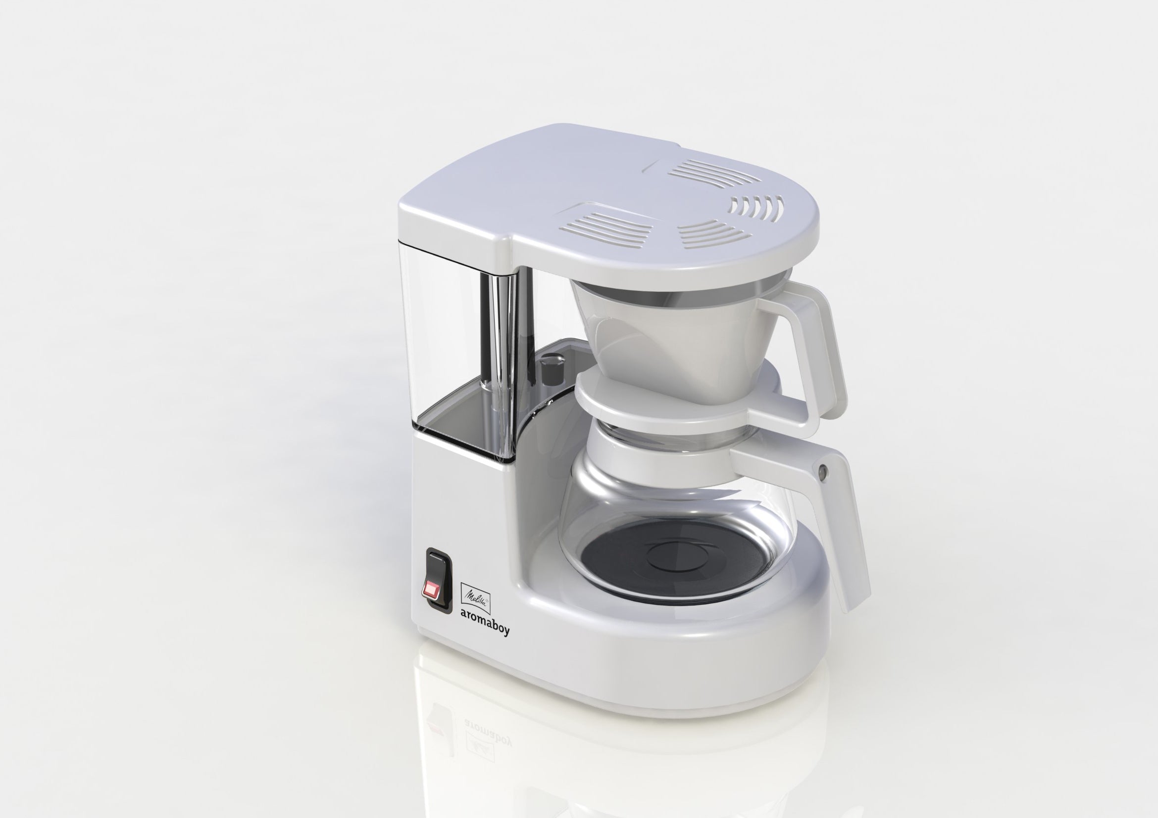 Melitta 1015-01 AromaBoy | overflow coffee maker | small * WHITE Manufacturer code 1015-01