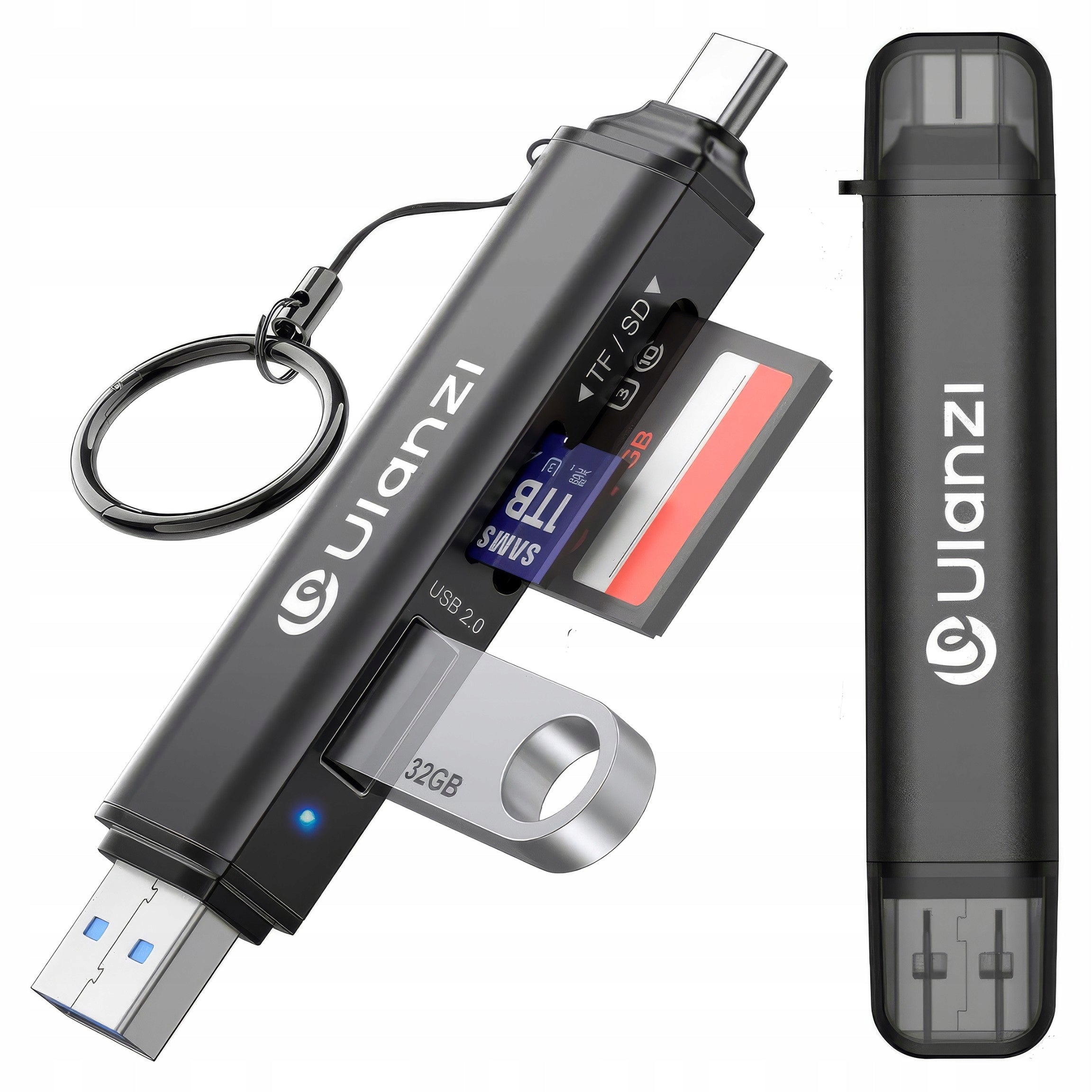 Memory Card Reader ULANZI USB-C Micro SD TF Universal USB 3.0 Adapter