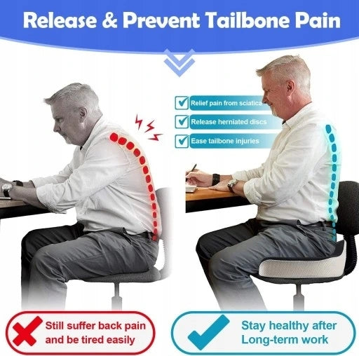 Memory Foam Tailbone Seat Cushion Manufacturer code BAOSITY
