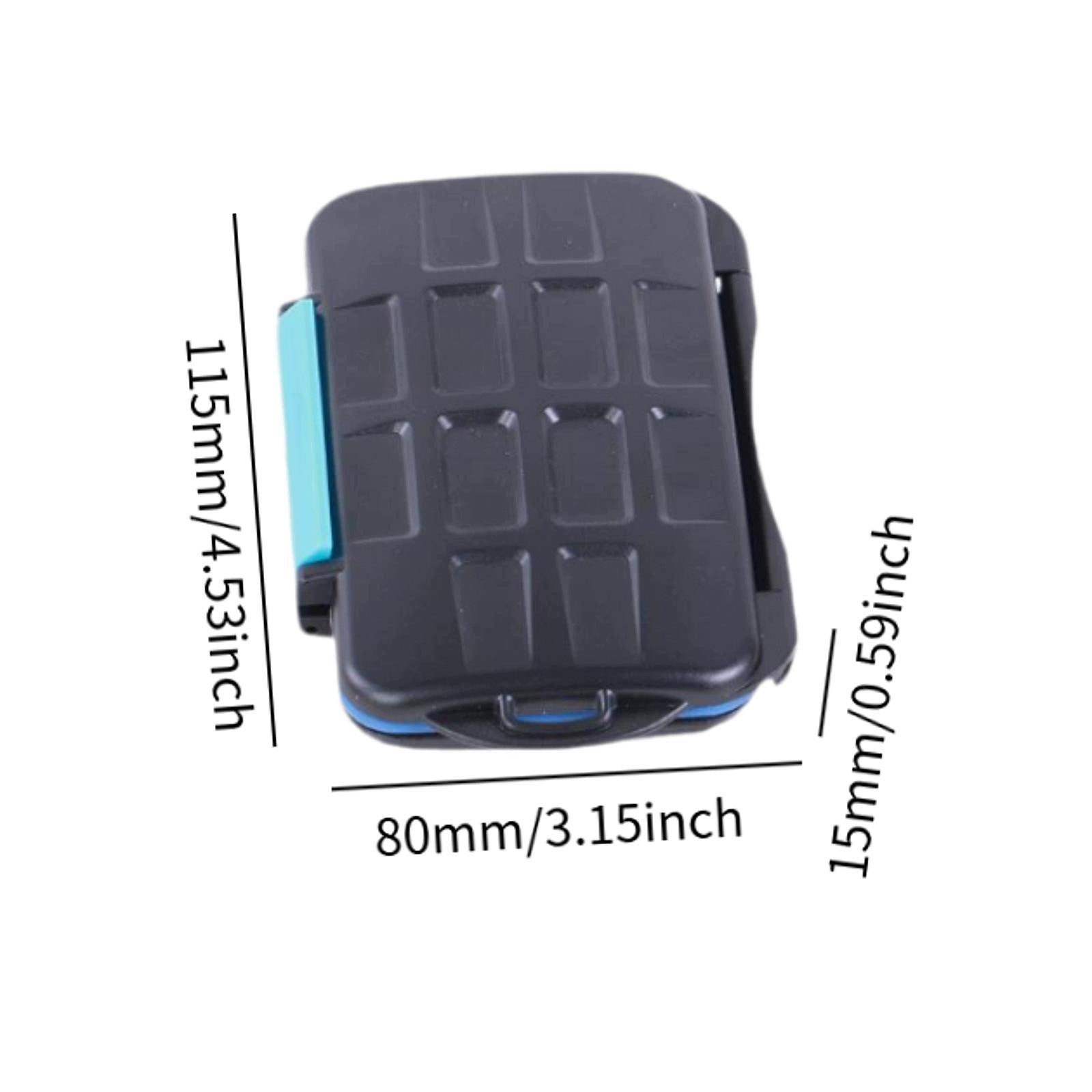 Memory SD and TF Card Case Storage Bag Shock Resistant Dustproof Protector Packaging status original