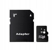 Memory card 512 GB + ADAPTER C10, U1 Manufacturer no brand