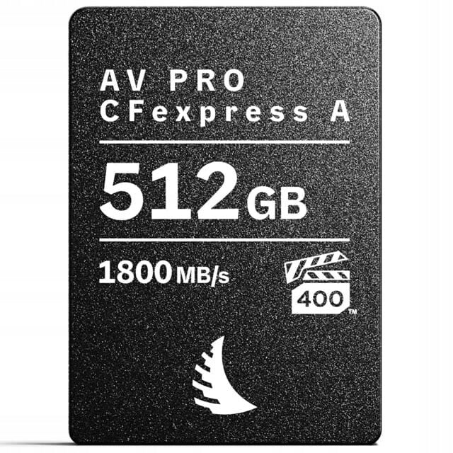 Memory card CFexpress Type A 512GB Angelbird Av Pro 4.0 1800MB/s fast EAN (GTIN) 9120056587162