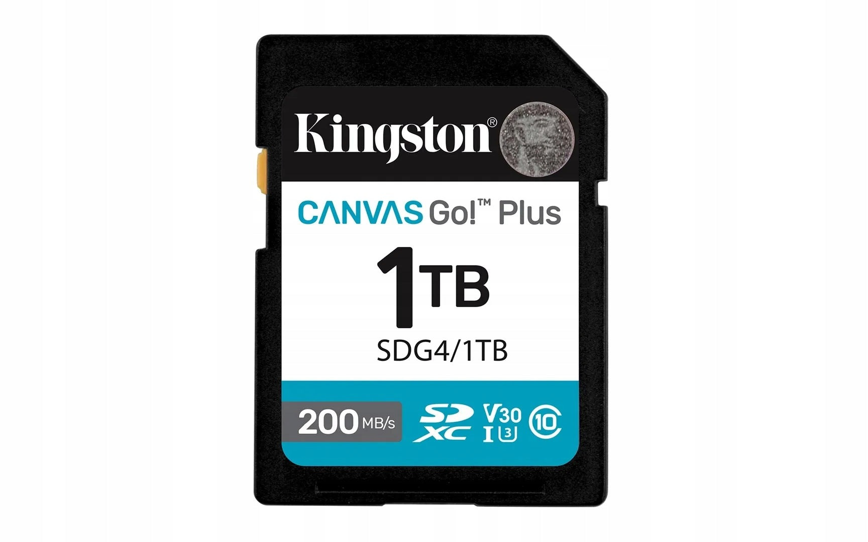 Memory card Kingston Canvas Go Plus SDG4/1TB (1TB; Class U3, V30)