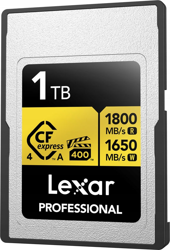 Memory card Lexar CFexpress 4.0 Gold 1TB Type A (R1800/W1650) Manufacturer Lexar