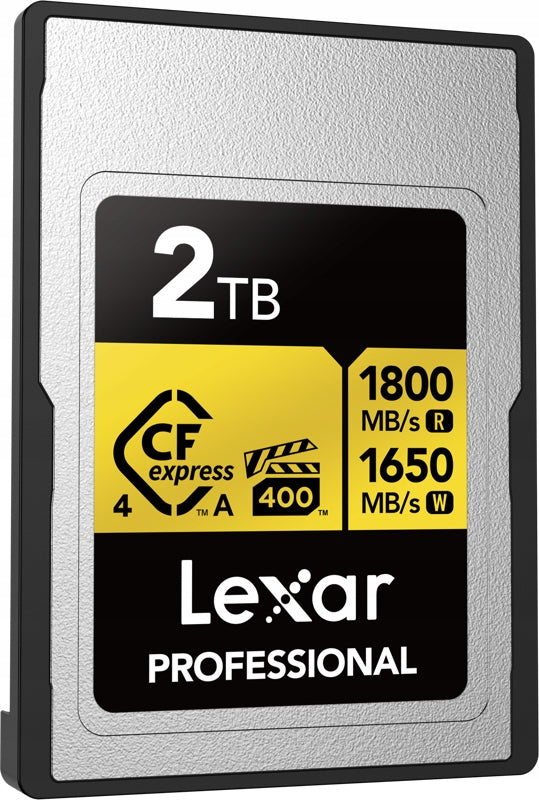 Memory card Lexar CFexpress 4.0 Gold 2TB Type A (R1800/W1650) Manufacturer Lexar