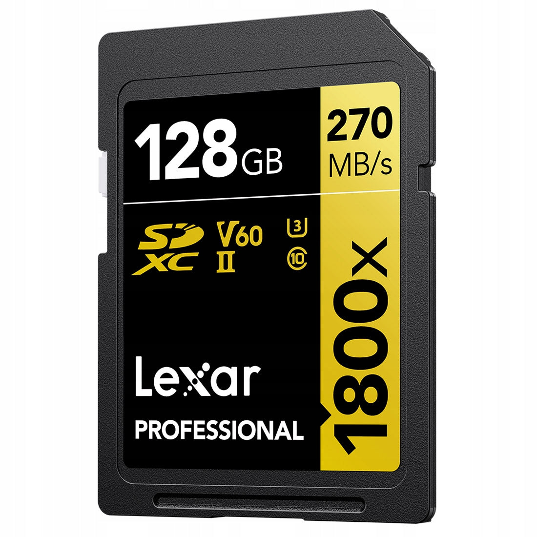 Memory card Lexar Pro 128GB 1800x U3 V60 UHS-II 2pack Manufacturer code LSD1800128G-B2NNG