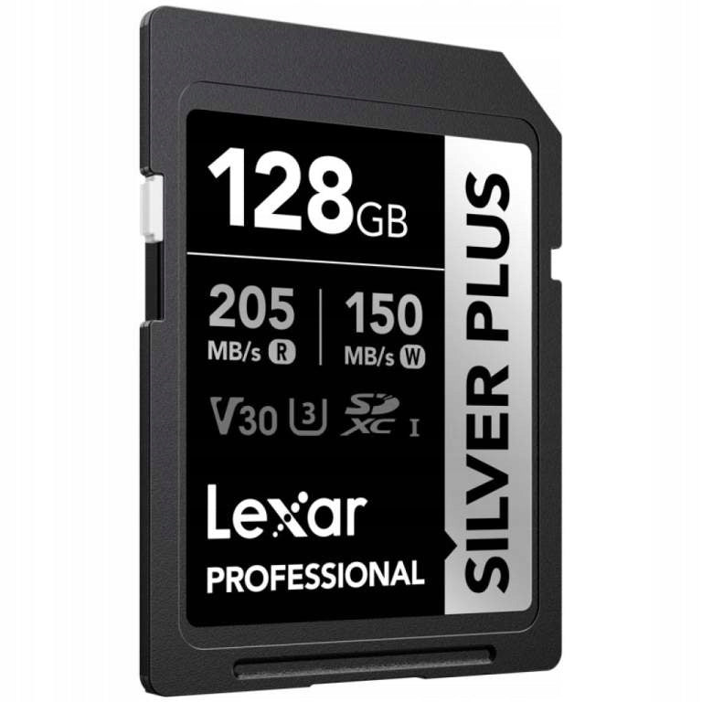 Memory card Lexar Pro SILVER Plus 256GB 1066x UHS-I U3/A2 4K R205 Manufacturer Lexar
