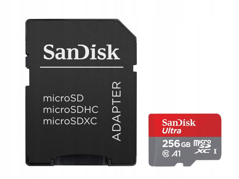 Memory card SANDISK Ultra microSDXC 256GB