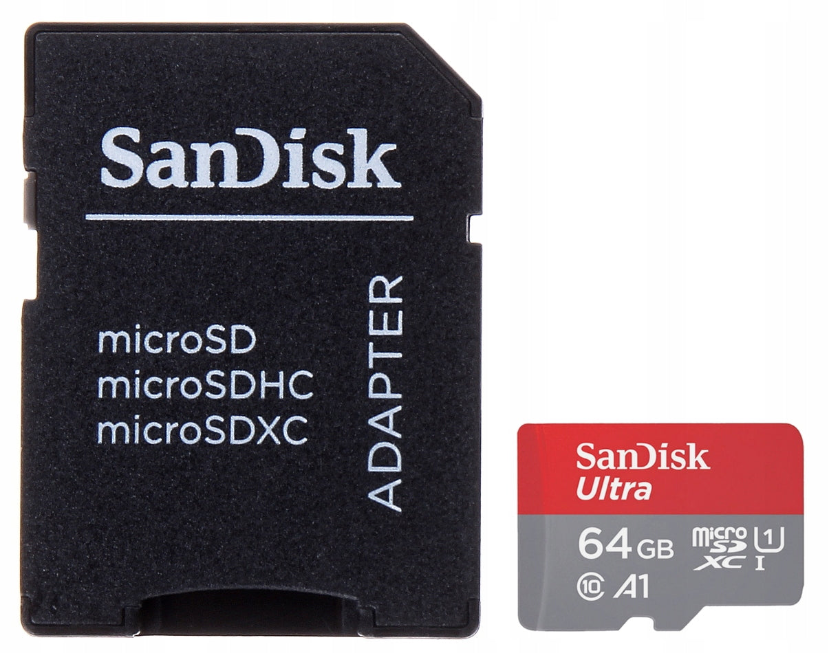 Memory card SD-MICRO-10/64-Sandisk 64 GB Manufacturer SanDisk