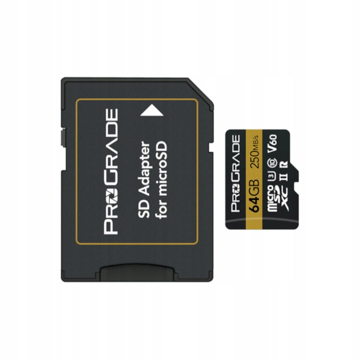 Memory card SD-XC V60 64GB 250MB/s gold 1 piece Card capacity 64 GB