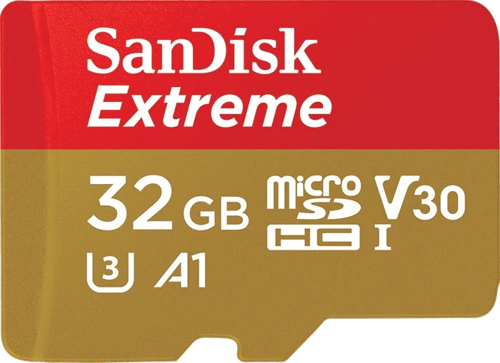 Memory card SanDisk Extreme microSDHC 32 GB A1 C10 V30 UHS-I U3 100 MB/s
