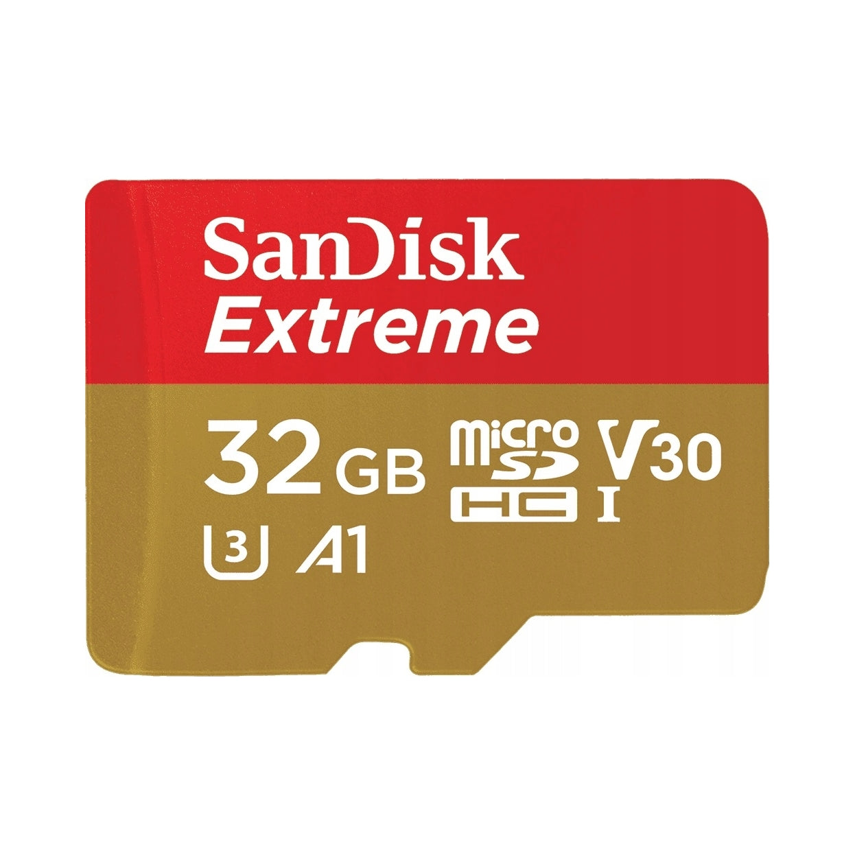 Memory card SanDisk Extreme microSDHC 32GB 32GB V30 gold