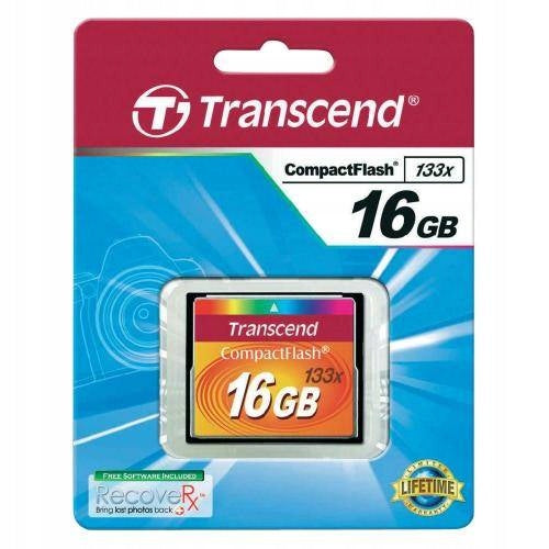 Memory card TRANSCEND 16 GB Model TS16GCF133