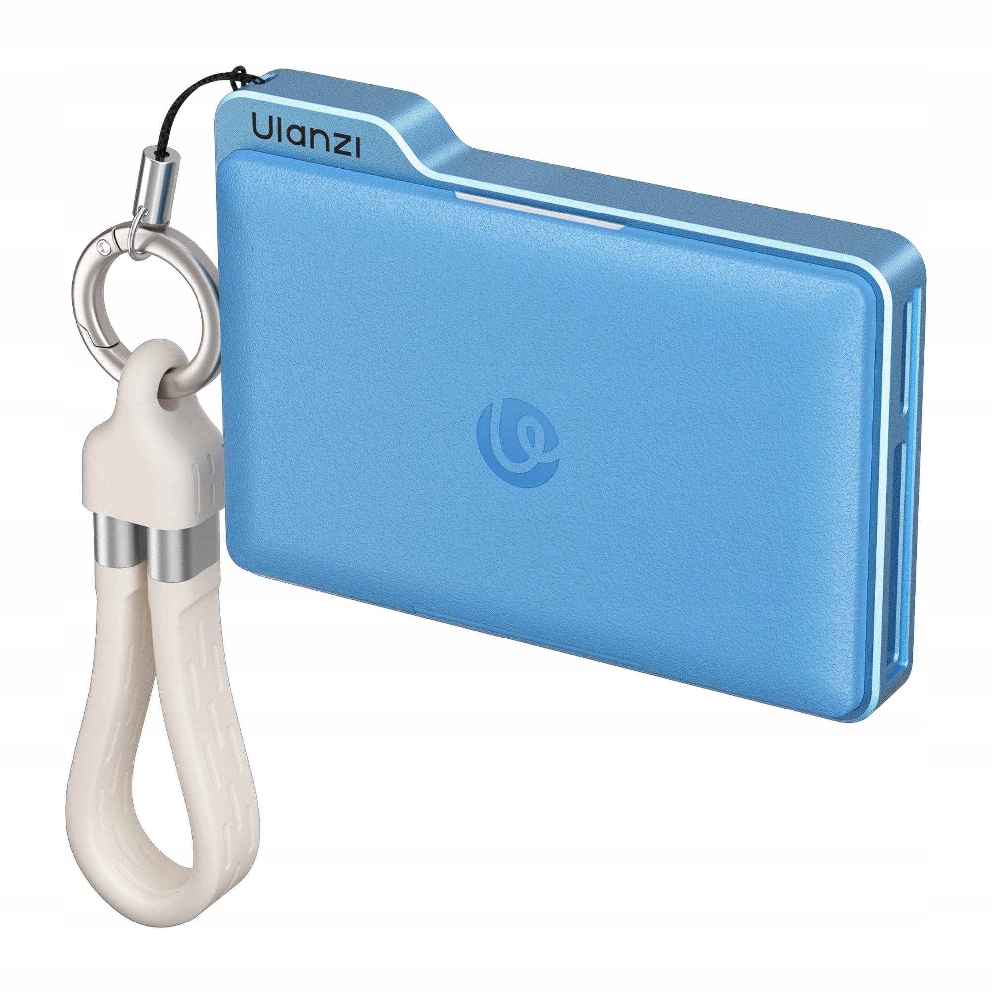 Memory card case Ulanzi DC01 with SD card reader and microSD blue