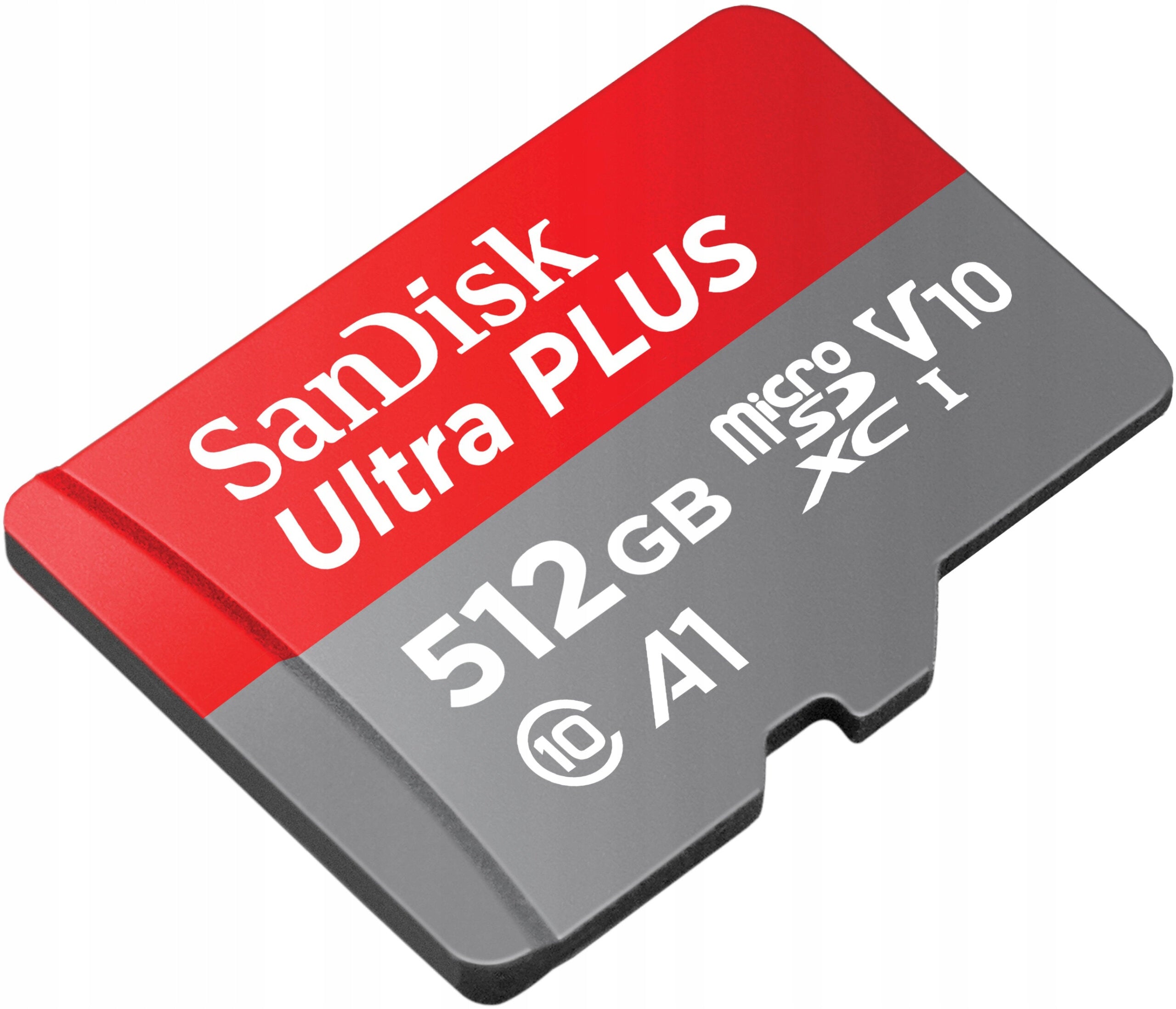 Memory card microSDXC SanDisk Ultra Plus 512GB + Adapter Packaging status original