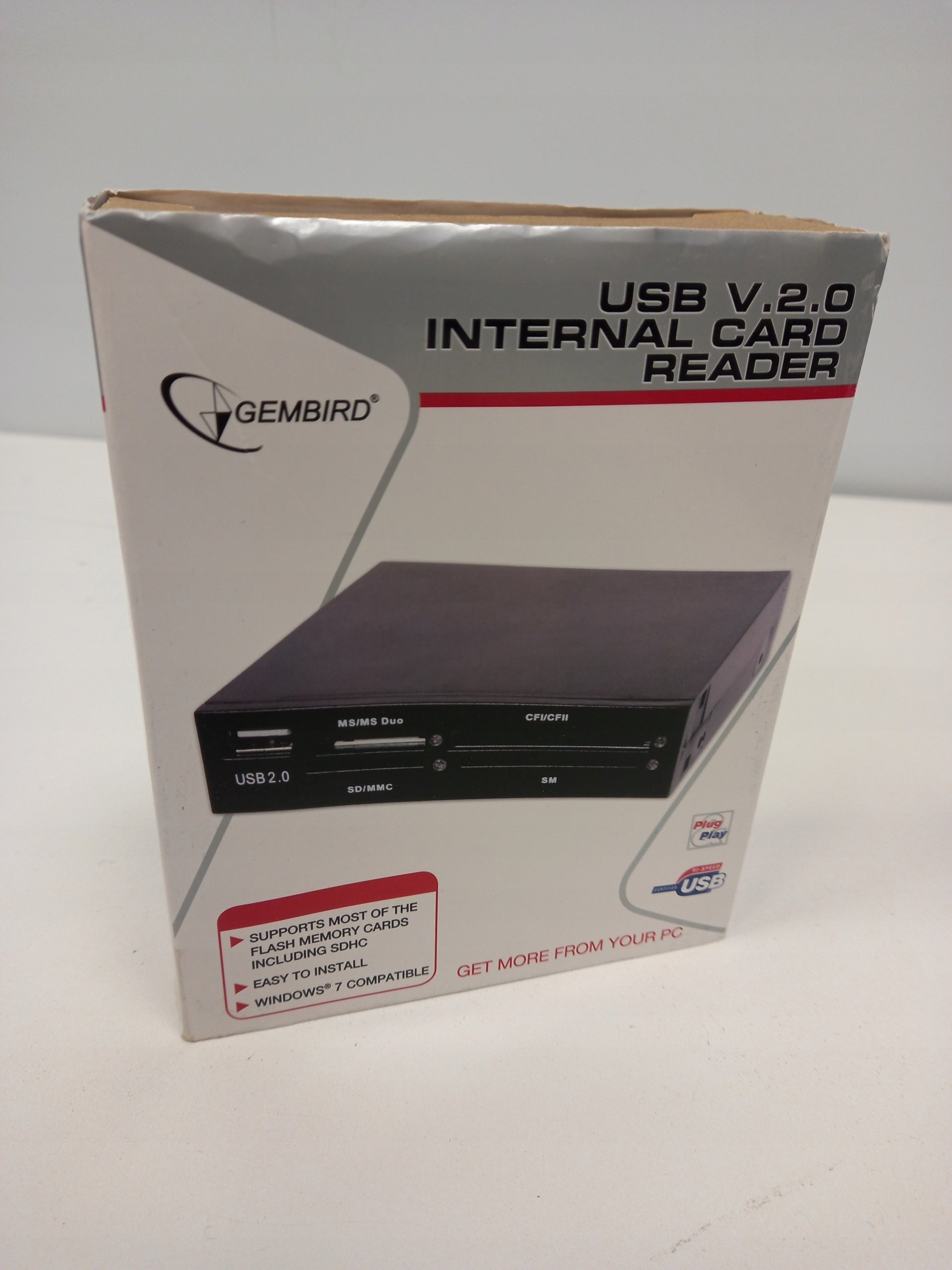 Memory card reader Gembird FDI2-ALLIN1-02-B NEW USB 2.0
