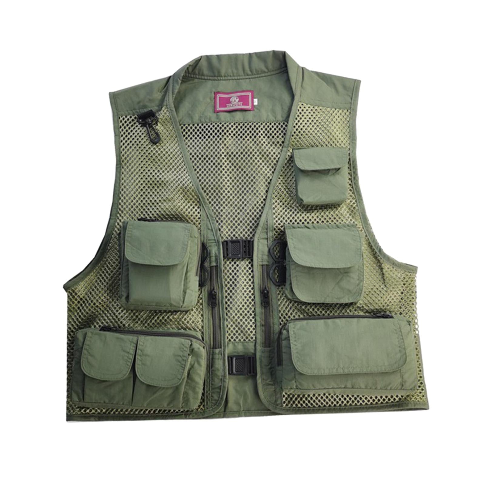 Men Fishing Vest Breathable Outerwear Outdoor Brand no brand