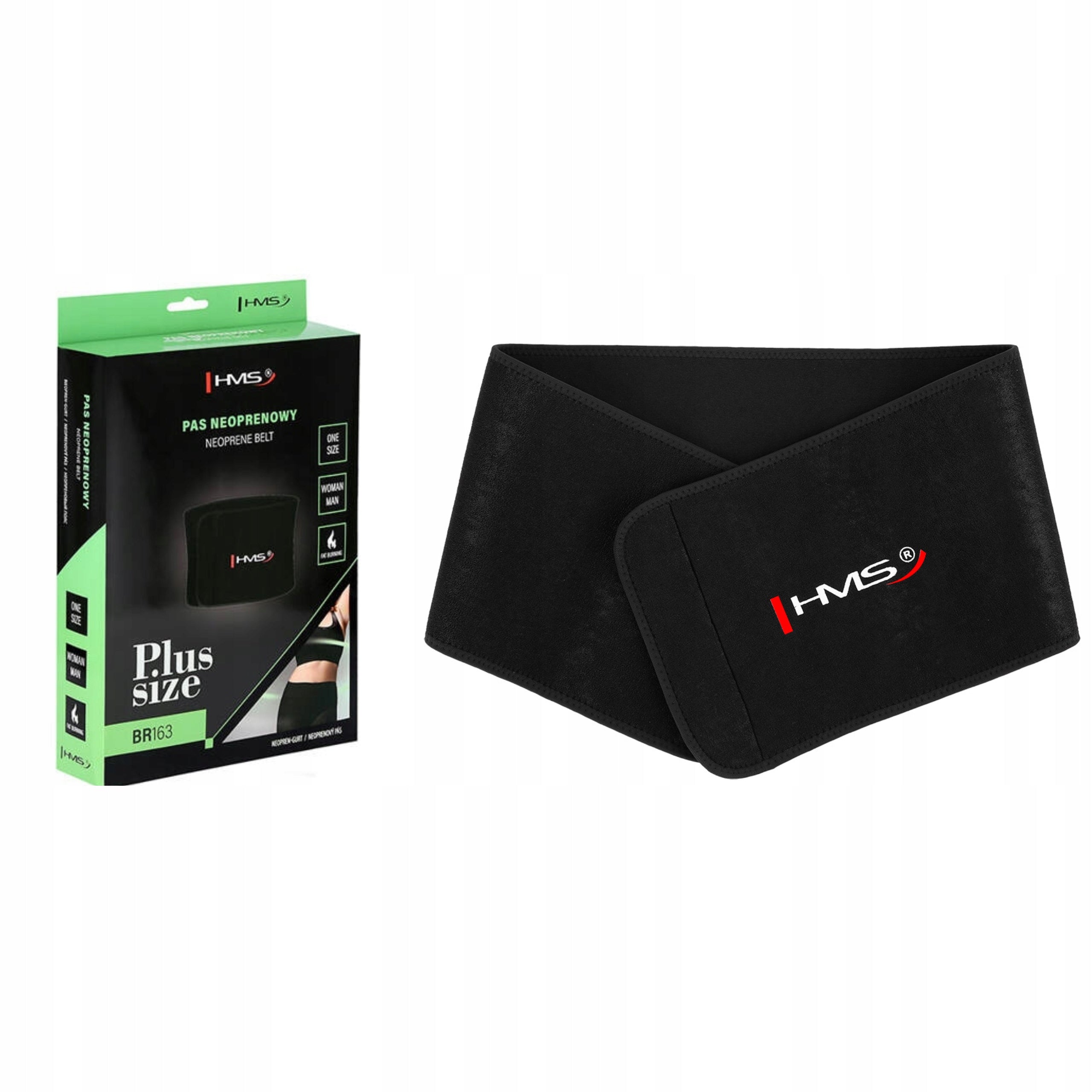 Men's Abdominal Belt HMS Plus Size Slimming 130 CM Fit