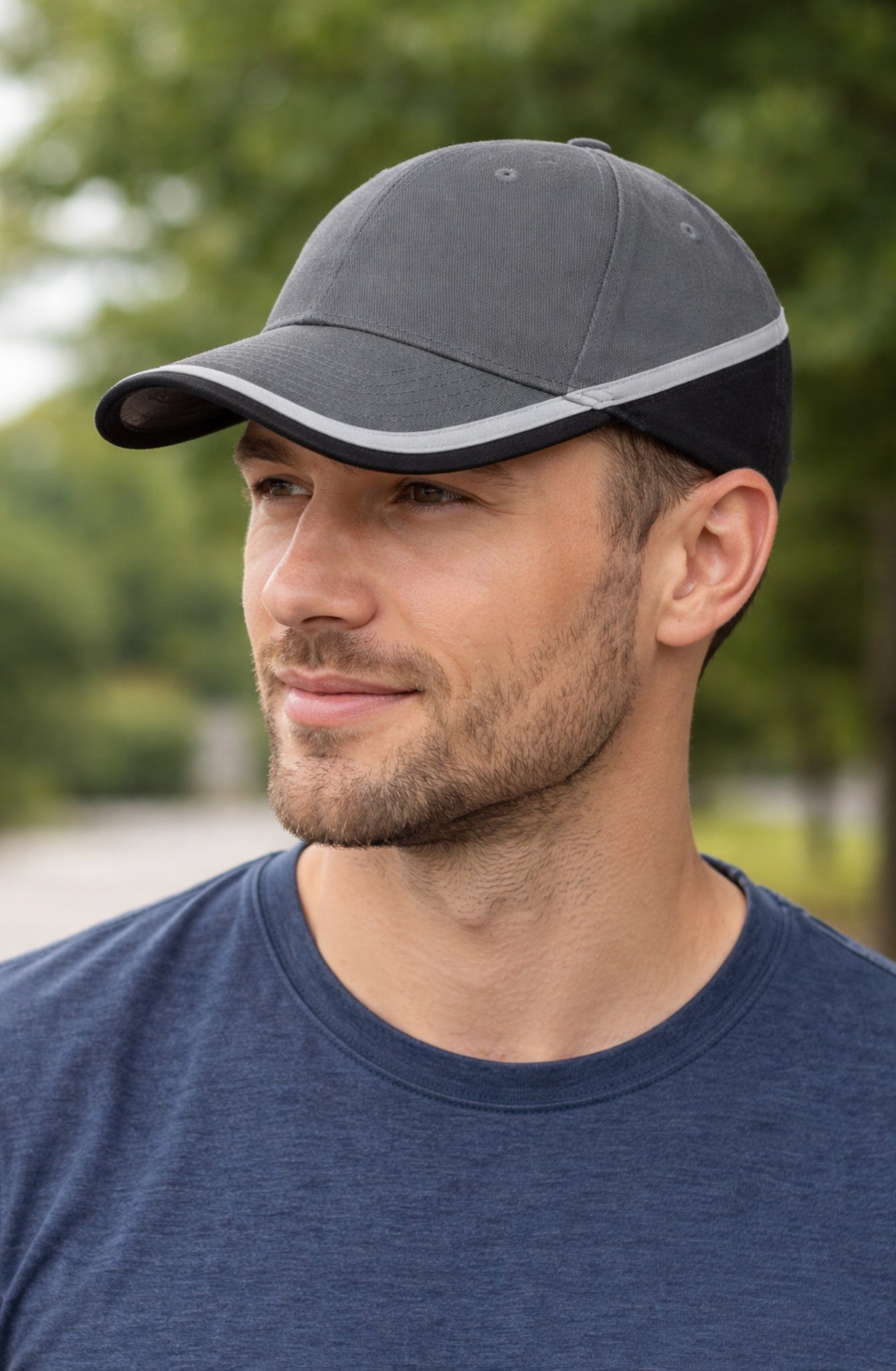 Men's Baseball Cap Working Baseball Cap Ventilation 100% Cotton Reflector Brand Specto