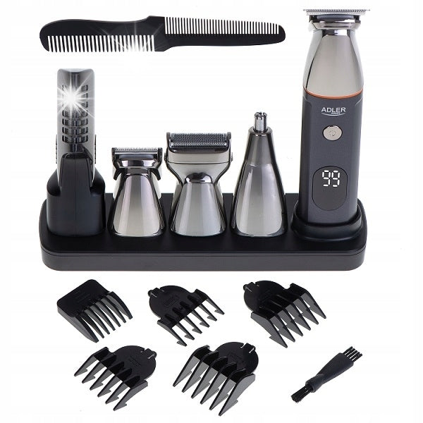 Men's Care Set 5in1 LCD Shaver Hair Beard Machine Trimmer