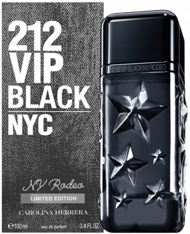 Men's Eau de Parfum Carolina Herrera 212 VIP Black NY Rodeo Brand Carolina Herrera