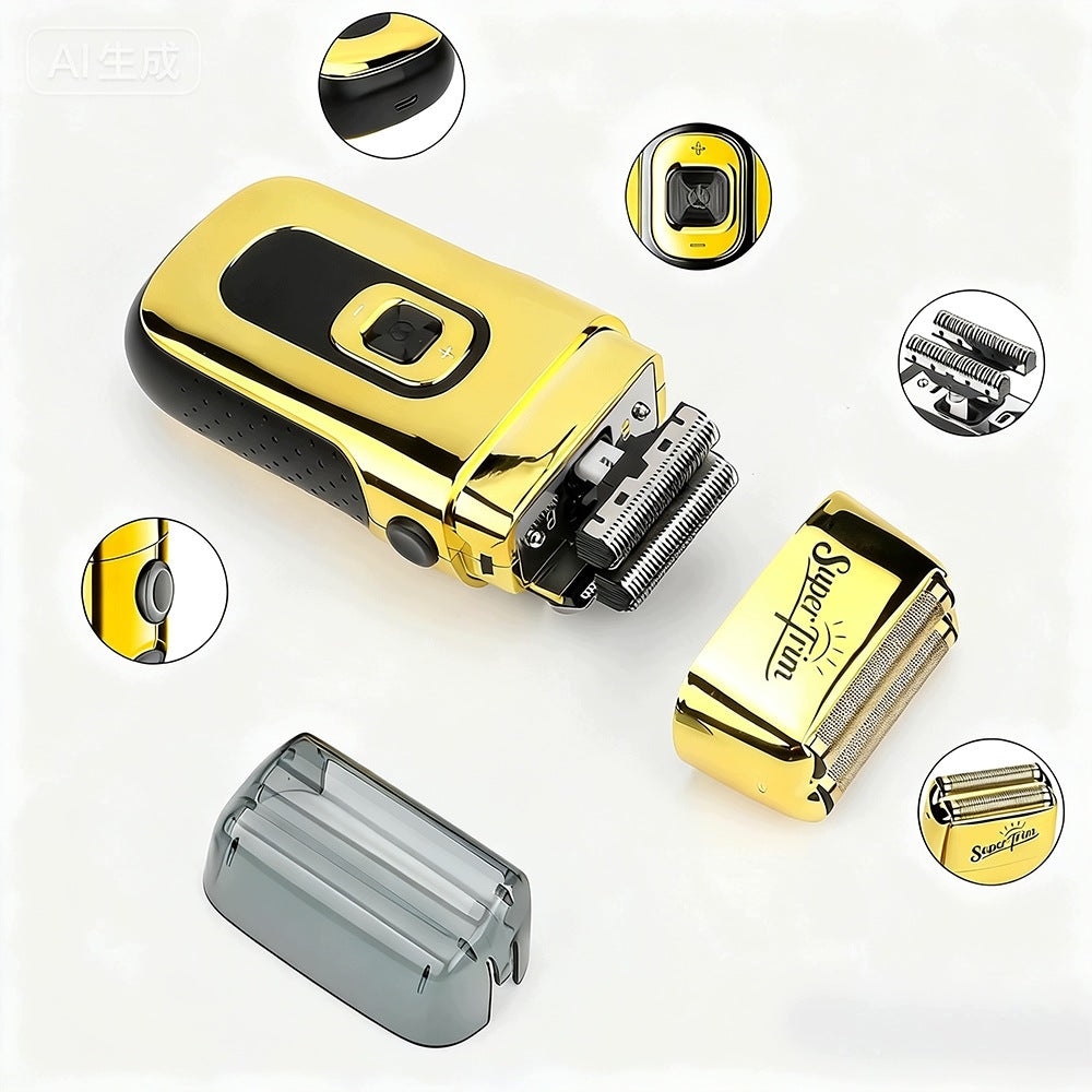 Men's Foil Shaver 150min USB LED Beard Head Trimmer Facial Brand no brand