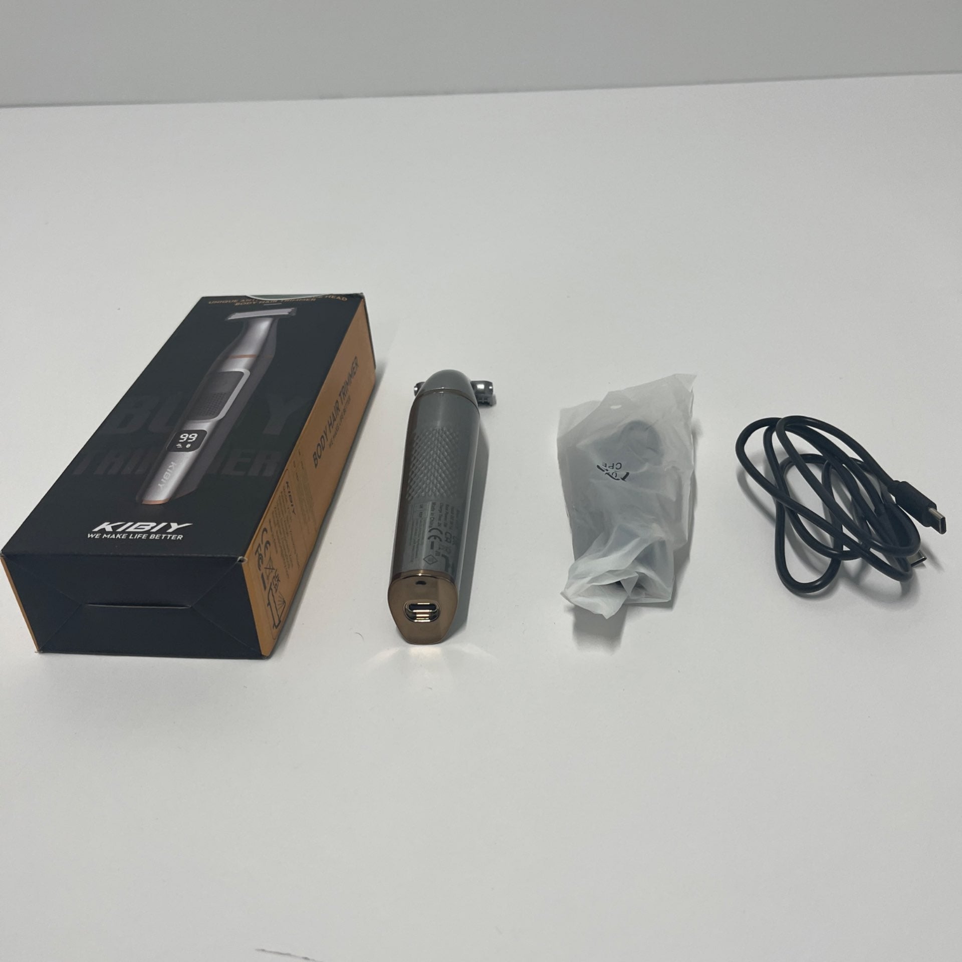 Men's Hair Shaver, Trimmer, Body Kibiy Bodygroom Electric Shaver Brand no brand