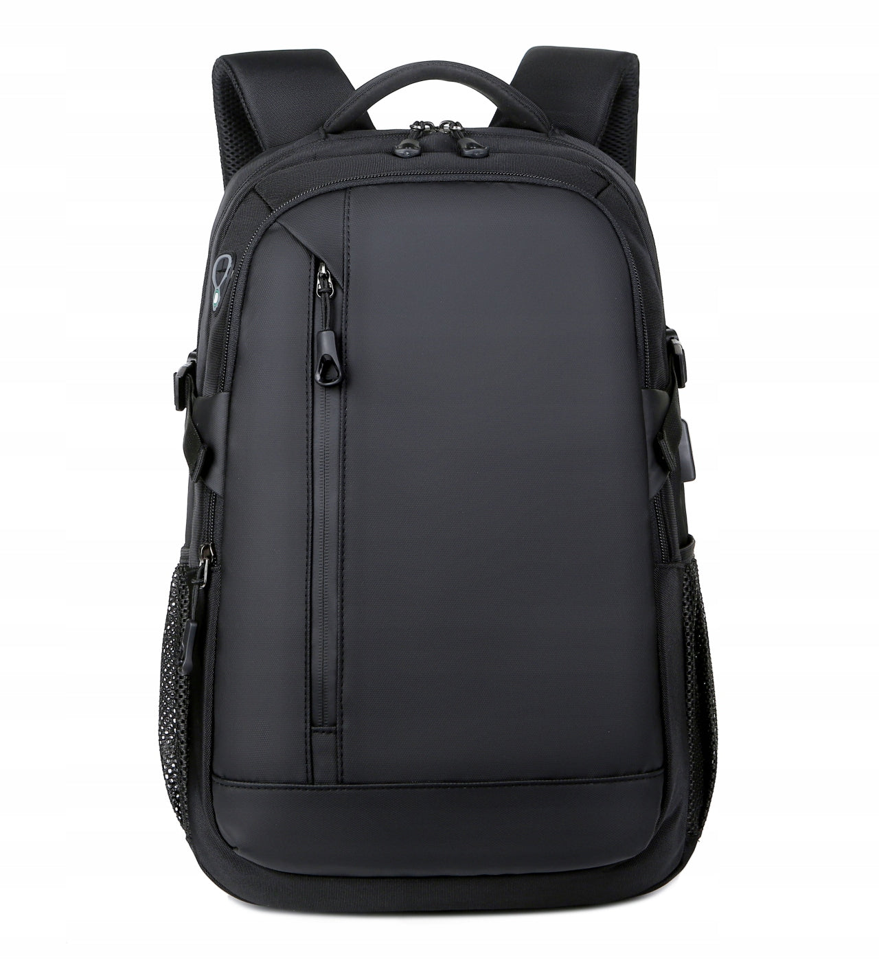 Men's Laptop Backpack 15,6" for School Work with USB Waterproof Black 20L Brand no brand
