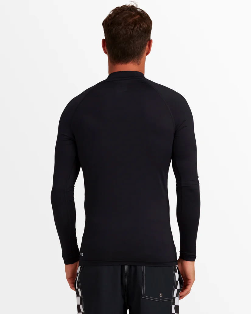 Men's Long Sleeve Swimming Shirt Quiksilver Rash Vest UV UPF 50 Manufacturer code EQYWR03357-KVJ0