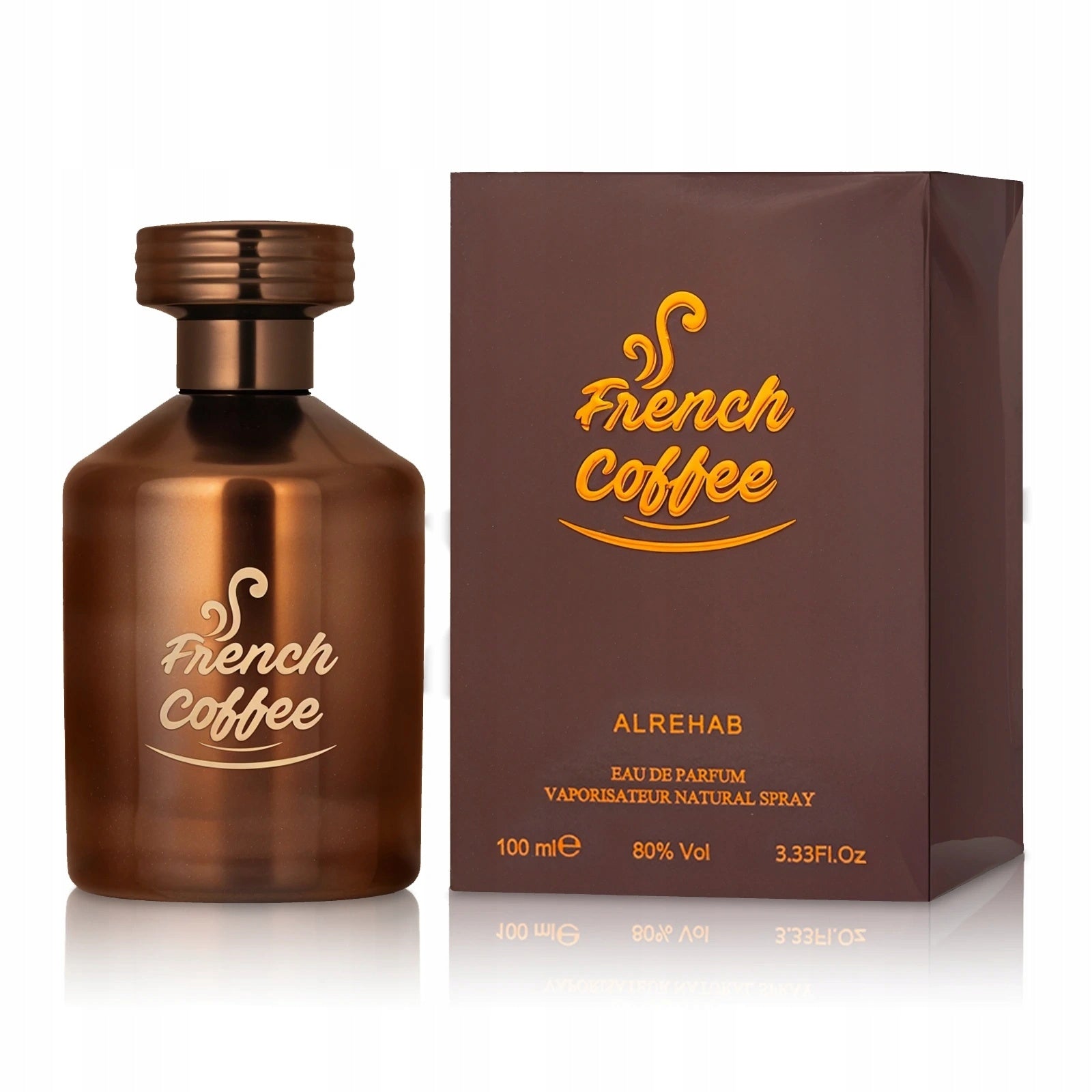 Men's Perfume Al-Rehab French Coffee Freshly Ground Brewed Coffee Brand Al-Rehab