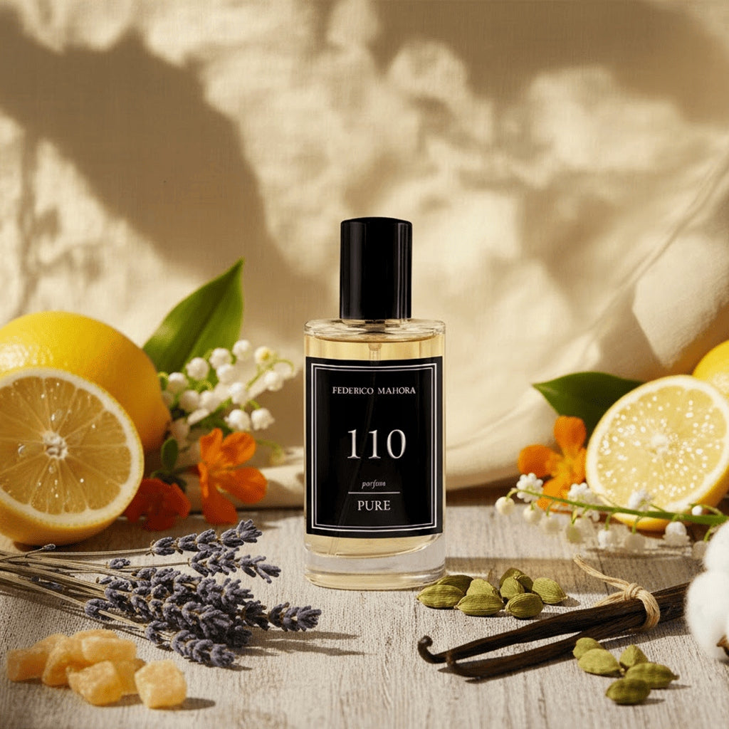 Men's Perfume FM 110 PURE 20% 50ml Chypre Lavender Lily of the Valley Musk Packaging status original