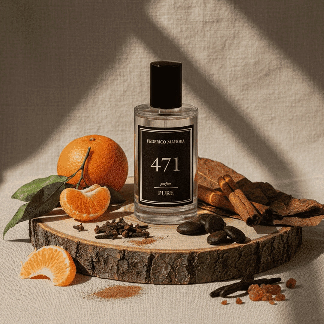 Men's Perfume FM 471 Pure 20% 50ml Oriental Mandarin Cinnamon Patchouli Packaging status original