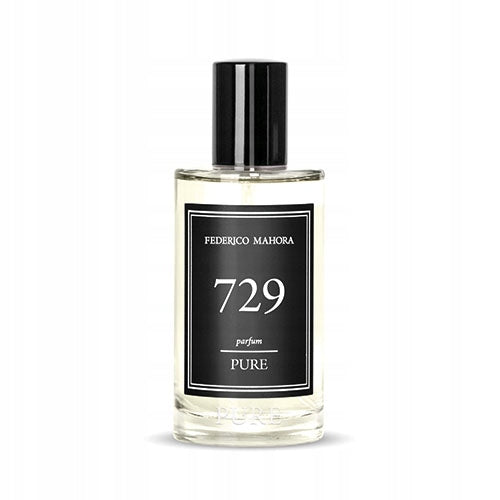 Men's Perfume FM 729 Pure 20% 50ml Fougere Woody Oriental Vanilla