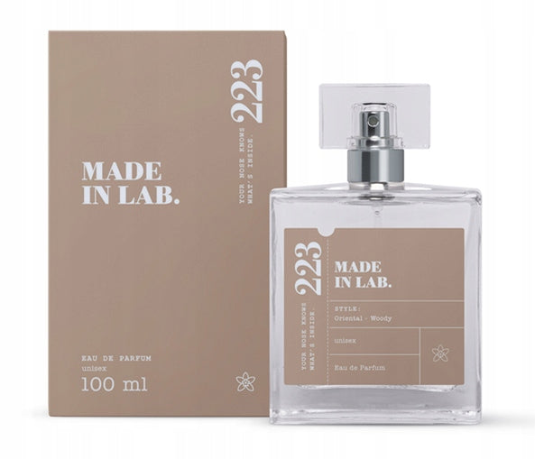 Men's Perfume MADE IN LAB 223 Perfumed Water Unisex 100ml
