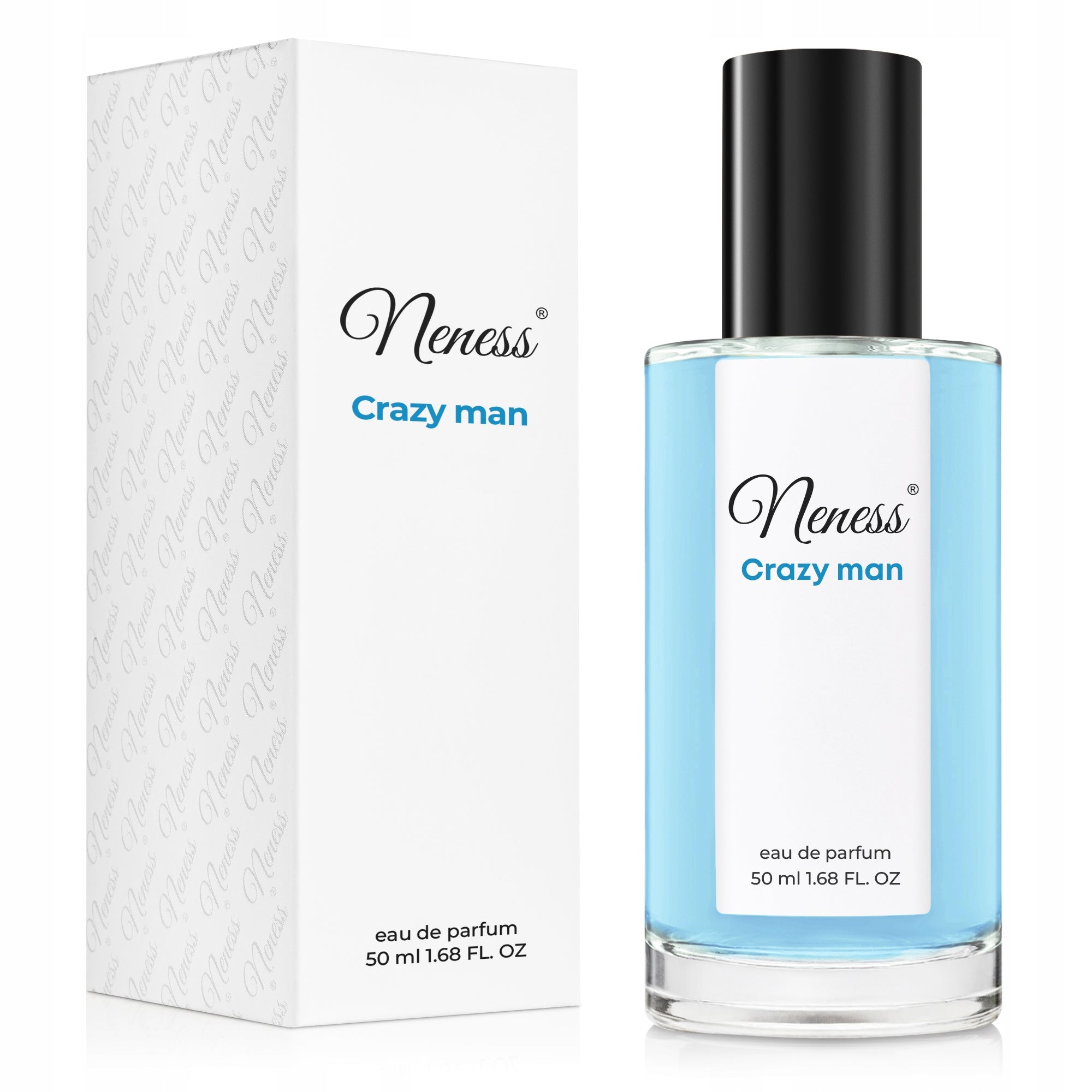 Men's Perfume Neness Crazy Man 50 ml No. 114 Long Lasting Fragrance