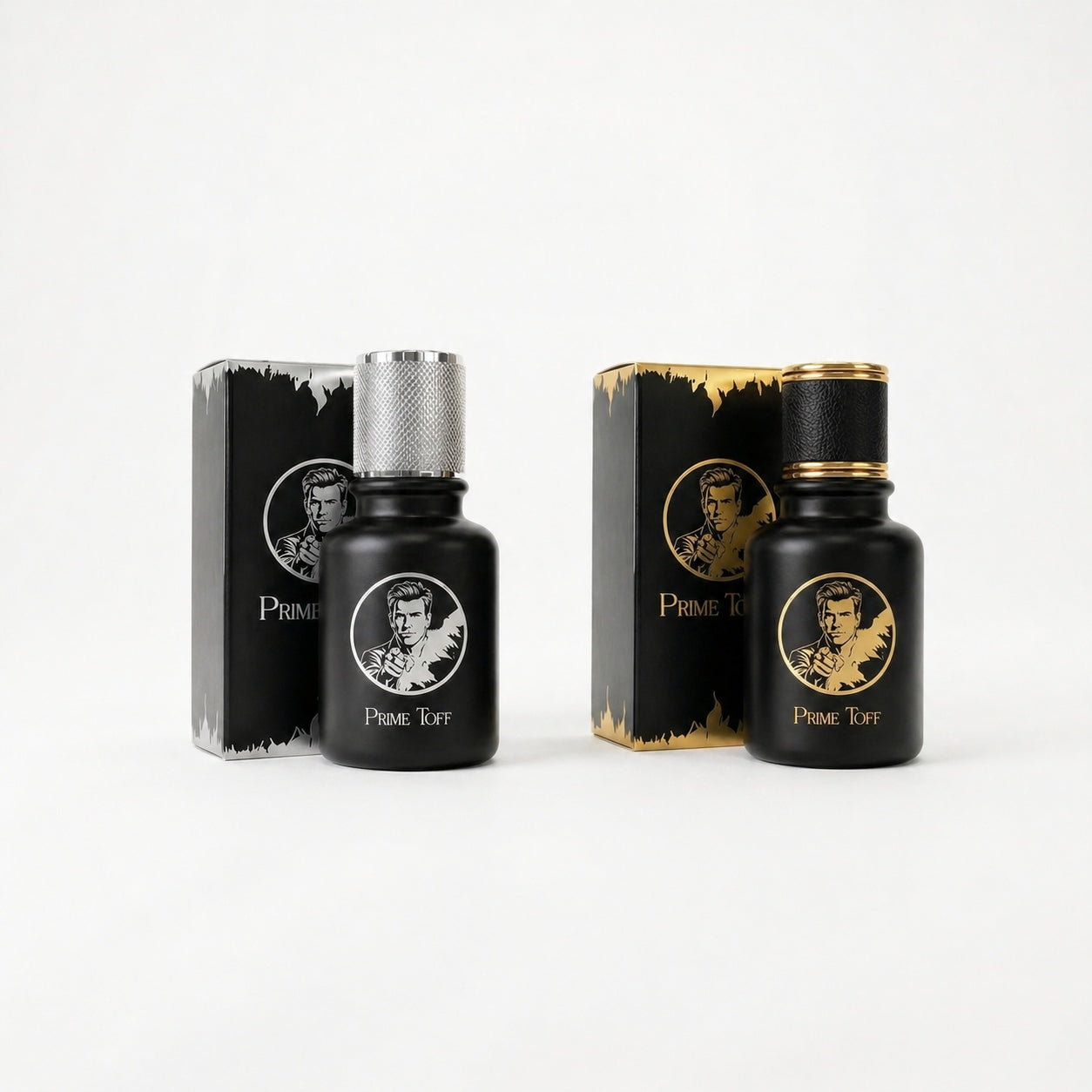 Men's Perfume Set Durable Strong For Day and Gift Date 2x50ml Manufacturer code Prime Toff