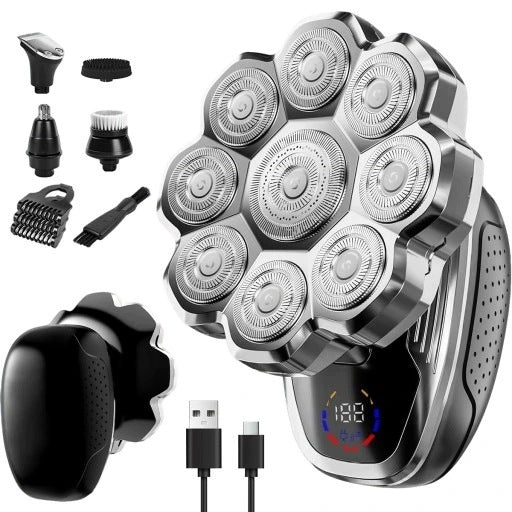 Men's Shaver + Shaving and Hair Machine + Beard and Head Nose Trimmer Brand no brand