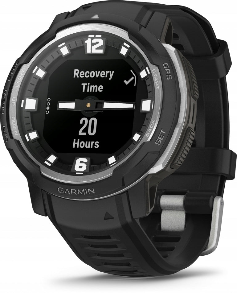 Men's Smartwatch GARMIN 010-02730-03 black sports for training Strap material other