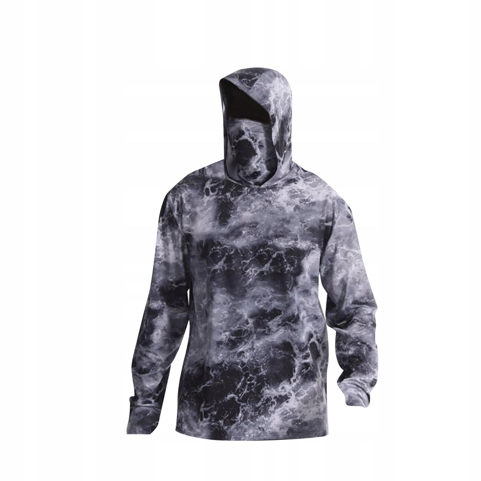 Men s Sun Protection Hoodie Shirt Lightweight Clothes Cooling Shirt 3XL Color multicolor