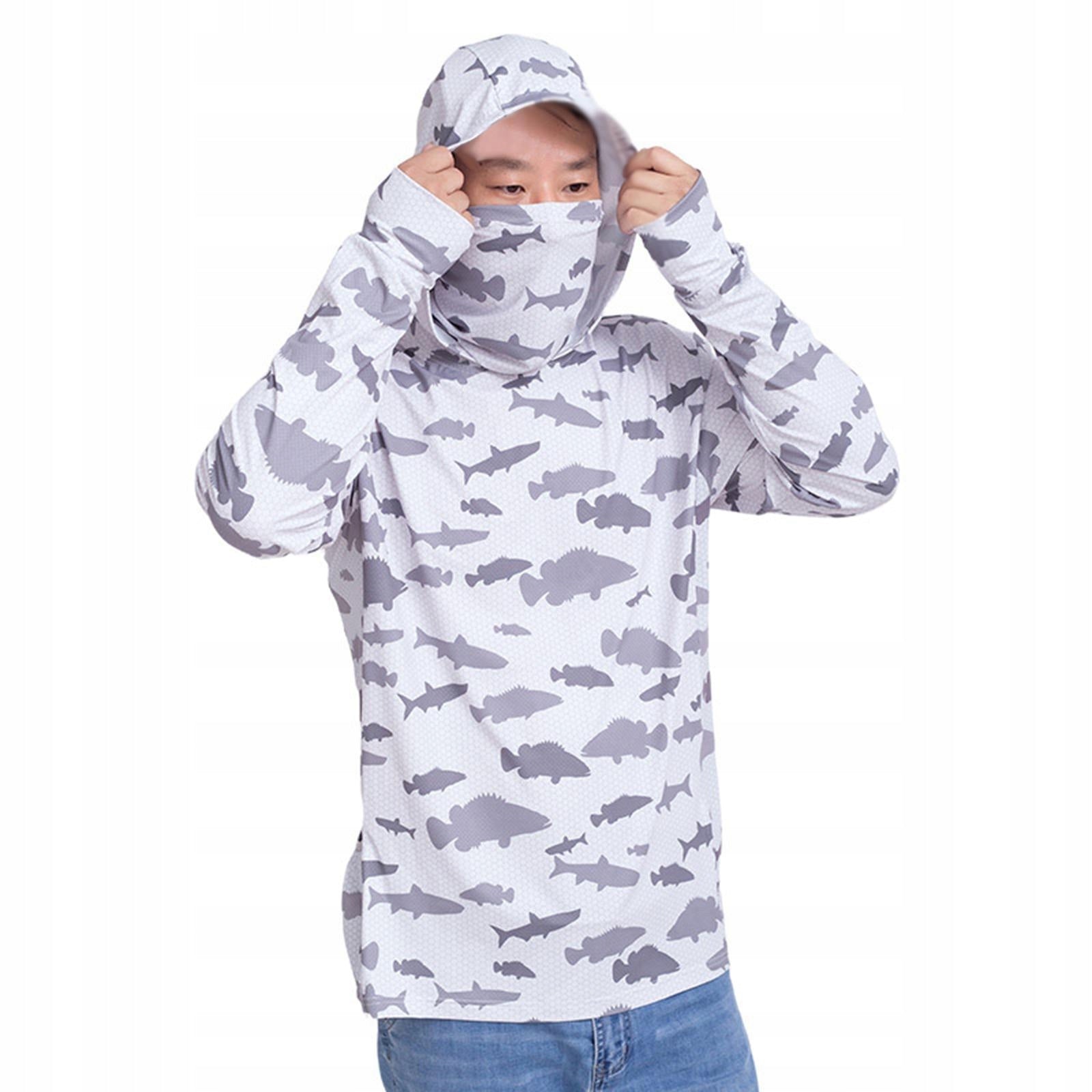 Men s Sun Protection Hoodie Shirt Lightweight Sunproof Breathable Thin XXL EAN (GTIN) 6902750966916